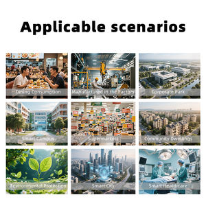 Interruttore POE in fibra 4 100Mbit POE a <span class=keywords><strong>2</strong></span> Gigabit potenza 65W conforme a IEEE802.3af per telecamera IP Wireless AP - Product Image 6