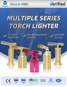 Encendedor de Gas Butano Recargable de Metal, Portátil, Mini, Resistente al Viento, con Llama de Color, Personalizable con Logotipo, Económico, para Camping y Cigarrillos - Product Image 2