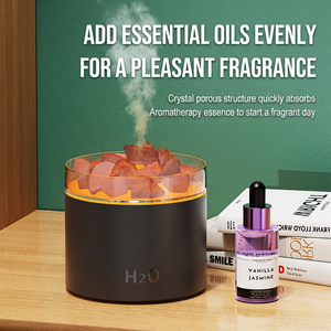 Difusor de Aroma de Cristal Natural con Humidificador, Funcionamiento Silencioso de 35 Db, Alimentación USB, Tanque de Agua de Menos de 0.5L, Uso Doméstico - Product Image 4