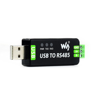 Convertisseur bidirectionnel USB vers RS485 industriel, adaptateur de dongle série USB vers RS485, module de communication avec protection ESD TVS