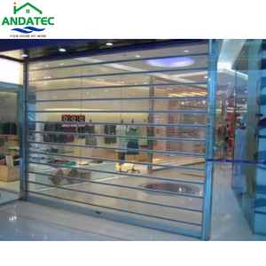 Tapparelle moderne commerciali antifurto in policarbonato alluminio acciaio inox tapparelle collegate per uso residenziale - Product Image 4