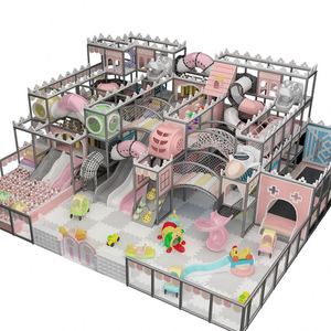 Équipement de terrain de jeu intérieur en PVC NINIX, modèle NNX-97, couleur personnalisée, pour usage familial et maternelle, château gonflable, trampoline, centre de jeux - Product Image 2