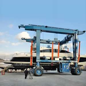 Machine de manutention de palan de bateau marin 100t 250t Prix de grue de portique de levage de bateau <span class=keywords><strong>mobile</strong></span> de 300 tonnes - Product Image 5