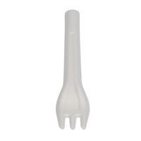 Fourchette en papier jetable écologique Couverts à bagasse