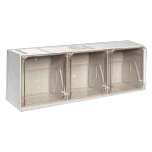 Commode à 1 tiroir 'Crystal Box' avec tiroirs inclinés Gris Dimensions 300x155x175h Catégorie de produit Outil de tournage - Product Image 1