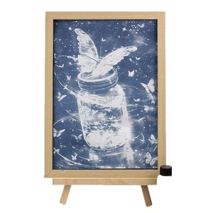 Kit DIY de cyanotype sur papier A4 vierge, 5 feuilles, pour créer votre propre design, idéal pour la décoration intérieure et les cadeaux uniques, avec tutoriel – Meilleures ventes - Product Image 6