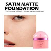 Poudre libre minérale fixante pour le visage HANDAIYAN, effet mat, contrôle du sébum, longue tenue, imperméable, couvrante, personnalisation du logo, faible MOQ, vente en gros