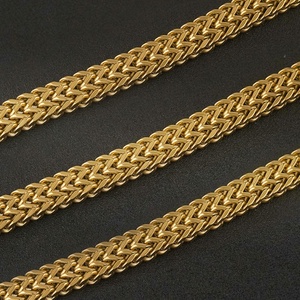 Pulsera para Hombre de Acero Inoxidable, Cadena Doble Franco Pesada con Cabeza de Calavera, Joyería para Motociclistas, Pulsera Cubana Dorada - Product Image 6