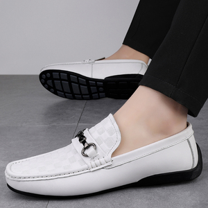 Mocasines de Cuero Genuino <span class=keywords><strong>para</strong></span> <span class=keywords><strong>Hombre</strong></span> 2026, Estilo Horsebit, Casuales, <span class=keywords><strong>para</strong></span> Oficina y Uso Diario - Product Image 5