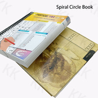 Carnet à spirales personnalisé de haute qualité, processus d'impression exquis, couleurs vives, format B5, vente en gros d'usine, marque, marketing
