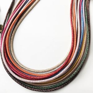 Bande élastique en caoutchouc de 3 mm pour fabricants, couleur or et argent, corde élastique en soie d'oignon, corde élastique pour racines - Product Image 2