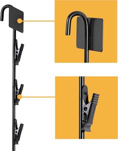 Metal Clips <b>Strips</b> Lays Potato Chips Display Rack Stand Hanging Display <b>Strips</b> for Snacks - Product Image 2