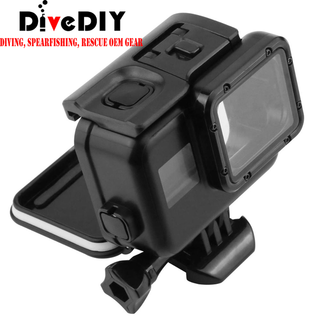 High Pressure Resistant Underwater Diving Camera Waterproof Housing Case, Protective Diving Cover for Action Camera, Freediving