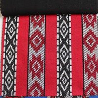 Tissu d'ameublement Sadu en polyester tricoté teint en fil 100 % polyester, fourni directement par l'usine, pour canapé, chaise, coussin et décoration intérieure