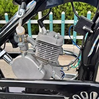 Vélo Moteur Chopper OEM en Stock, 24 Pouces, Moteur à Essence 50cc