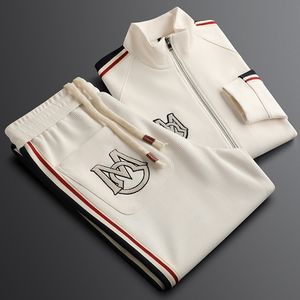 Tuta Sportiva di Lusso da Uomo, Casual con Colletto Alto, in Puro Cotone, Taglie Forti, <span class=keywords><strong>Serie</strong></span> Estate/Inverno, Vendita all'Ingrosso - Product Image 1