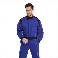 Combinaison de mécanicien à taille élastique pour homme |   Combinaison de travail réfléchissante multi-poches pour la réparation automobile, la course, l'entretien industriel