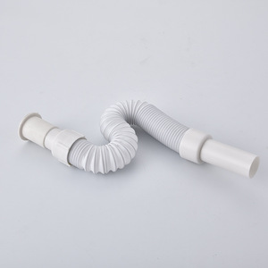 Bathroom Sink Drain Pipe 84.5mm Outer Diameter Curved Compression Fit Easy Installation Accessory - Product Image 2