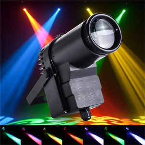 Faretto a <span class=keywords><strong>LED</strong></span> Pinspot DMX512 di Grande Successo per DJ, Luci da <span class=keywords><strong>Discoteca</strong></span>, Palco per Matrimoni - Product Image 2