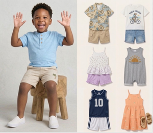 Ropa Infantil de Temporada Atractiva, Envío Combinado Mixto, Mezcla Aleatoria, Suministro Confiable para Minoristas - Product Image 1