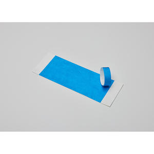 Bracelets TYVEK de couleur unie 19 mm (3/4 po) – Bandes solides économiques prêtes à l'emploi avec logo personnalisé - Product Image 2