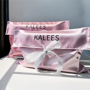 Sacs à rabat personnalisés en forme de nœud papillon, colorés, écologiques, de 7 pouces, pour vêtements, foulards en soie, emballages anti-poussière, enveloppes de rangement - Product Image 2
