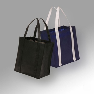 Sac fourre-tout personnalisé avec logo imprimé, en tissu non tissé, sac de shopping de marque pour les courses - Product Image 4