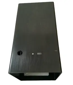 Pembuatan Kustom Presisi CNC Milling Mesin Aluminium Ekstrusi Enclosure Listrik Aluminium Enclosure dengan Anodisasi