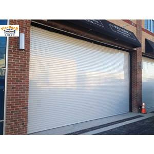 2025 Portes de <span class=keywords><strong>garage</strong></span> sectionnelles en acier modernes avec porte piétonne 16x7 Porte de <span class=keywords><strong>garage</strong></span> isolée coulissante à double rabat avec petite porte - Product Image 6