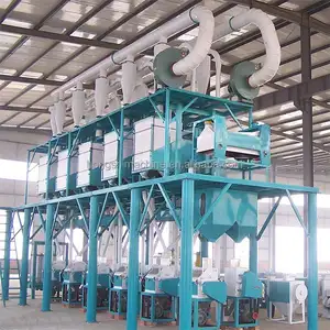 50 tons corn maize wheat flour mill milling machine maize milling machine in uganda