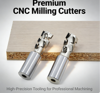 Pisau Pemotong Kayu CNC Premium, Alat Pertukangan Kayu, Pisau Berlian, End Mill Berlian, Alat Pertukangan Kayu Berlian, Pisau Pemotong Kayu Berlian