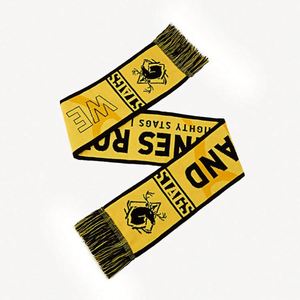Custom Logo Mini Fans Football Scarf Acrylic Flat Knitting <b>Machine</b> Printing Jacquard Football Soccer Fan Scarf - Product Image 3