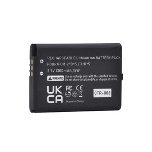 <span class=keywords><strong>Batterie</strong></span> CTR-003 1350mAh pour console <span class=keywords><strong>de</strong></span> jeu Nintendo 3DS <span class=keywords><strong>2DS</strong></span>, <span class=keywords><strong>2DS</strong></span> XL - Product Image 1