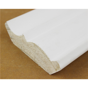 <span class=keywords><strong>Moulure</strong></span> couronne en bois apprêté blanc panneau décoratif mural <span class=keywords><strong>moulure</strong></span> <span class=keywords><strong>de</strong></span> corniche inférieure en gypse en bois massif - Product Image 2