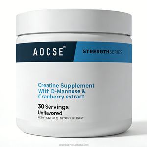 Poudre de créatine pour femmes OEM/ODM, une boîte de créatine en poudre contient des extraits de pissenlit et de canneberge pour stimuler l'énergie musculaire - Product Image 2