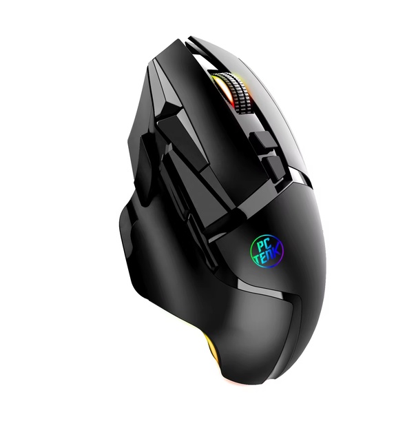RGB Ultra Light 11 Programmable Buttons Mouse Long Life Battery Gaming Rechargeable Silent Wireless Computer Mouse