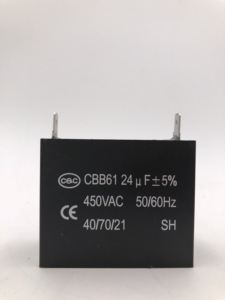 <span class=keywords><strong>Condensateur</strong></span> de démarrage de moteur <span class=keywords><strong>CBB60</strong></span> 450V AC 45μF pour compresseur de climatiseur, pièces de réfrigération - Product Image 2