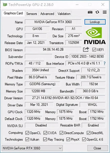 การ์ดจอ PCWINMAX รุ่นดั้งเดิม คุ้มค่า คุ้มราคา <span class=keywords><strong>Geforce</strong></span> RTX 3060 <span class=keywords><strong>RTX3060</strong></span> <span class=keywords><strong>Ti</strong></span> 8GB 12GB GDDR6 การ์ดแสดงผลสำหรับเล่นเกม สำหรับคอมพิวเตอร์ตั้งโต๊ะ - Product Image 5