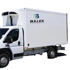 Hot selling Fiberglass freezer truck body used Germany primary technology cooling van box cold room for truck