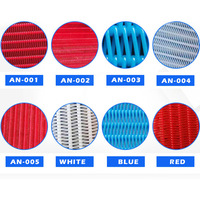 Annilte Custom Industrial UV Flatbed Printer Plastik Mesh Spiral Mesh Plain Weave Polyester Mesh Conveyor Belt