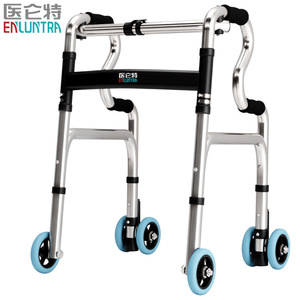 Medlive Wheeled <b>Walker</b> With Height Adjustment And Brakes For <b>Elderly</b> Mobility Assistance - Product Image 5