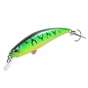 Lures balıkçılık 80mm 9g batan Minnow cazibesi sert yem plaj cazibesi bas balıkçılık