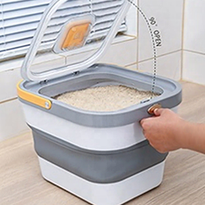Kitchen Box Plastic Insect Proof Storage Vacuum Rice Container