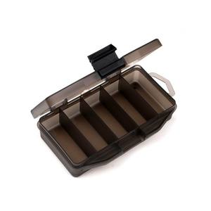 Caja de plástico gris para cebo Ztc450, caja de almacenamiento de aparejos de pesca multifunción con 5 compartimentos, pequeña, mediana, grande, Universal - Product Image 1