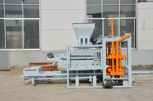 QT4-15 áp lực thủy lực gạch & Khối Máy làm giá tốt rỗng rắn pavers rung paver Khối Nhà sản xuất hộp số bơm - Product Image 4