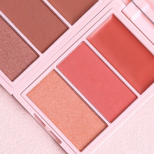 Rubor en Polvo de Marca Privada, Rubor Compacto de Alta Pigmentación y Bronceador, Paleta de Rubor de Larga Duración para Contorno - Product Image 2