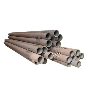 Low Carbon 10# 20# Mild Steel Seamless Pipe ASTM Standard Round Tube For Fluid Transport Drill Oil Pipes Welded 6m/12m Length