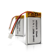 UL2054/CB/KC/CE/WERCS/UN38.3 approuvé 552035 3.7v 350mAh batterie Lithium polymère cellule de batterie Li polymère pour montre intelligente