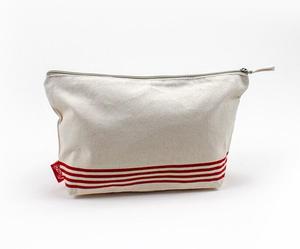 Kit <span class=keywords><strong>o</strong></span> custodia per trucco in cotone 100% per borsa in tela cosmetica per ragazze astuccio cosmetico da viaggio portatile con Logo personalizzato - Product Image 2