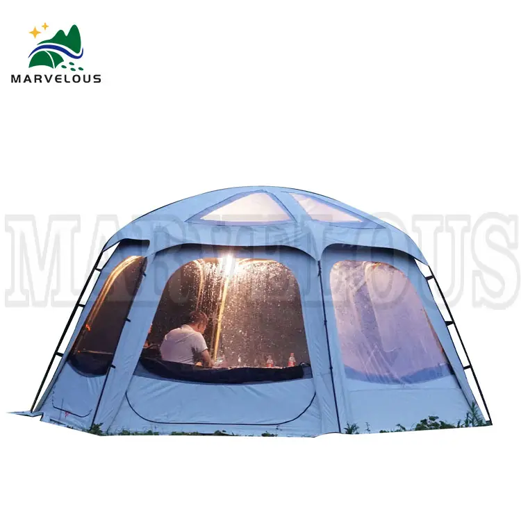 Hoge Kwaliteit Waterdichte Glamping Tenten Te Koop Camping Wandelen Nieuwe Materialen Gebruikt Glamping Tenten Verkoop